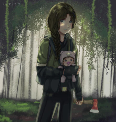 Knee-Up with Background