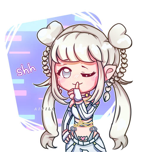 Chibi Example, Simple BG